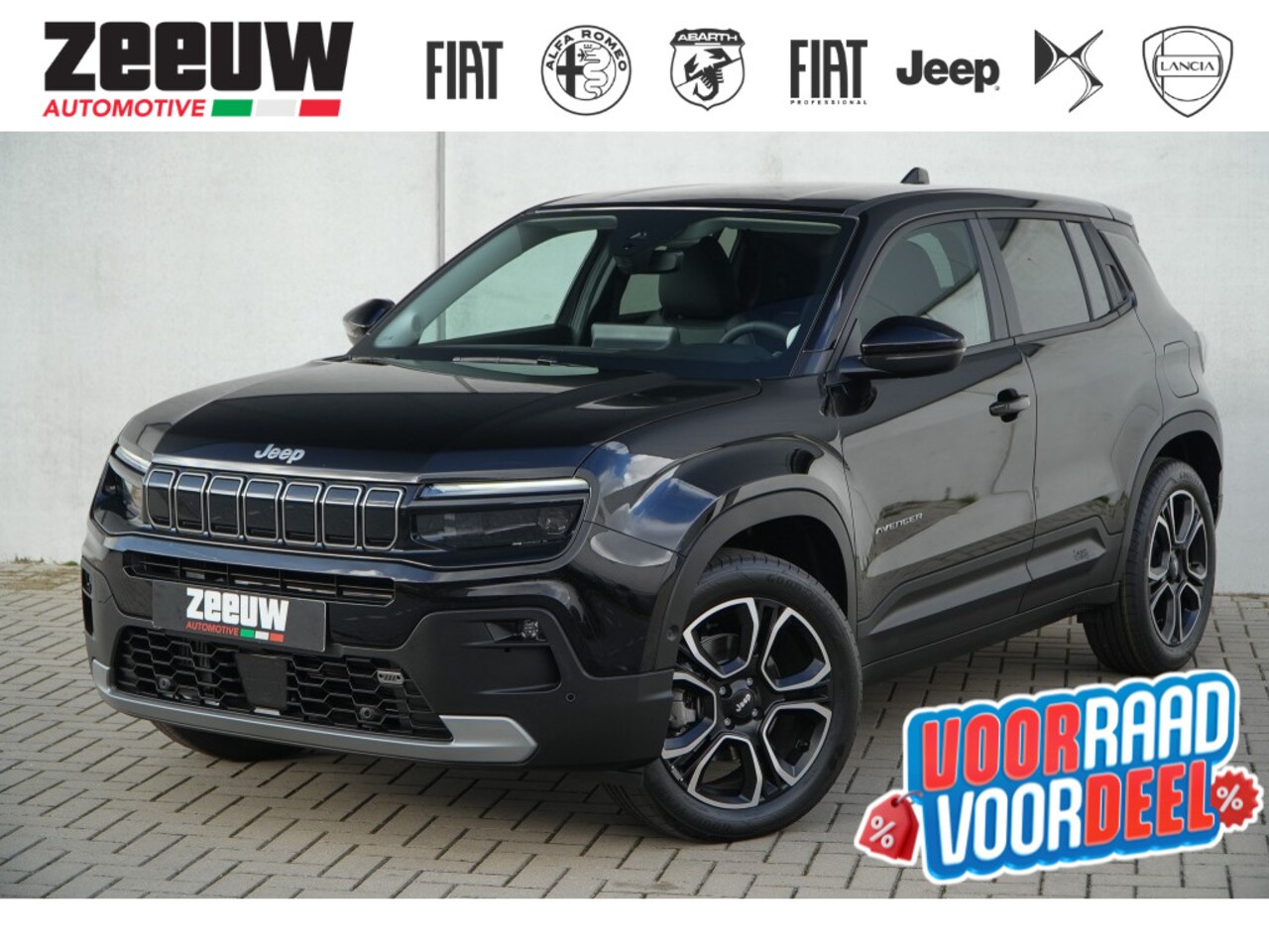 Jeep Avenger - 1.2 e-Hybrid Summit | Navi | Winter | JBL | 18" - AutoWereld.nl