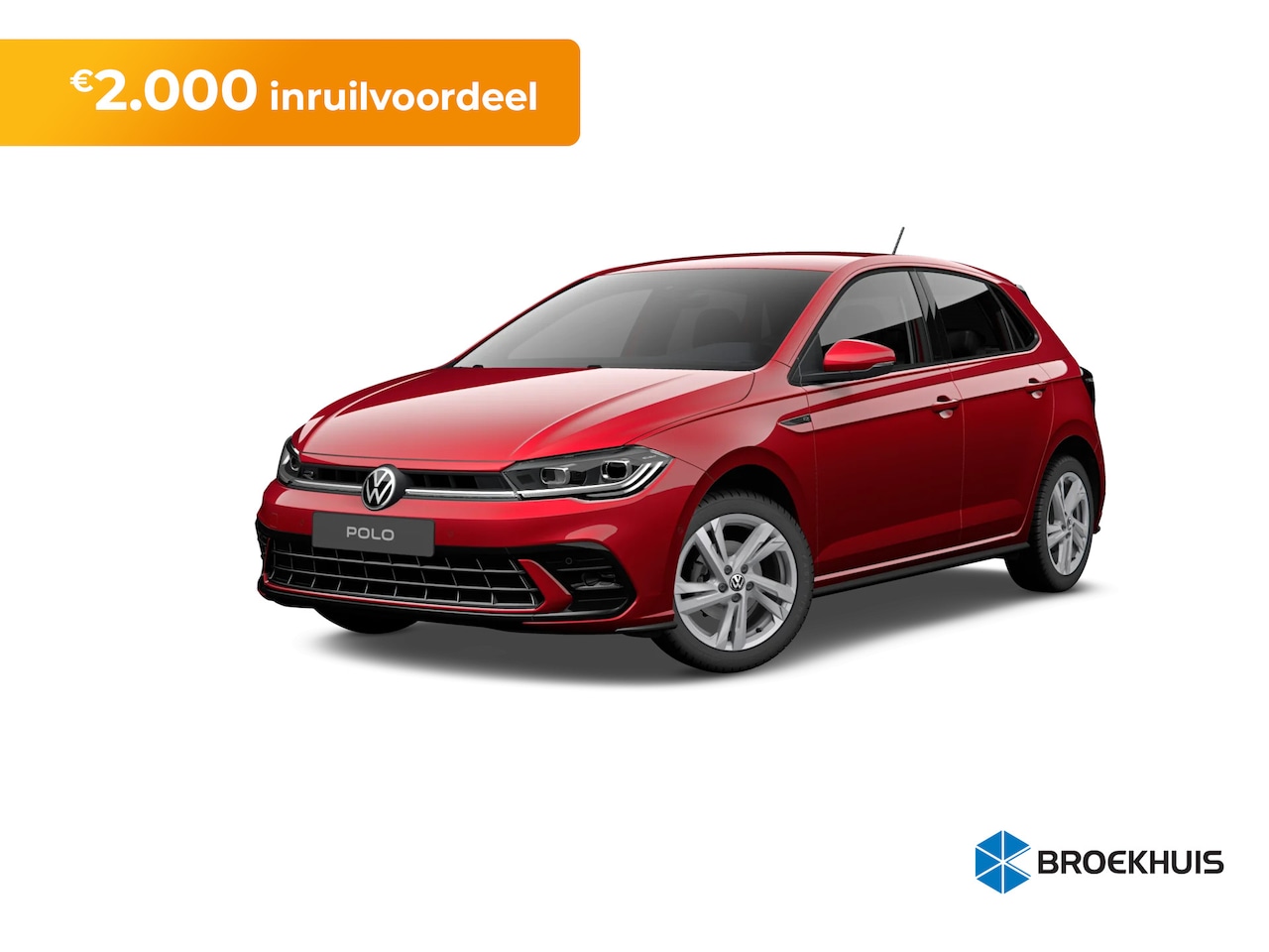 Volkswagen Polo - 1.0 TSI 95 5MT R-Line Edition Inclusief €2000,- inruilvoordeel + €1000,- korting  | 'App-C - AutoWereld.nl