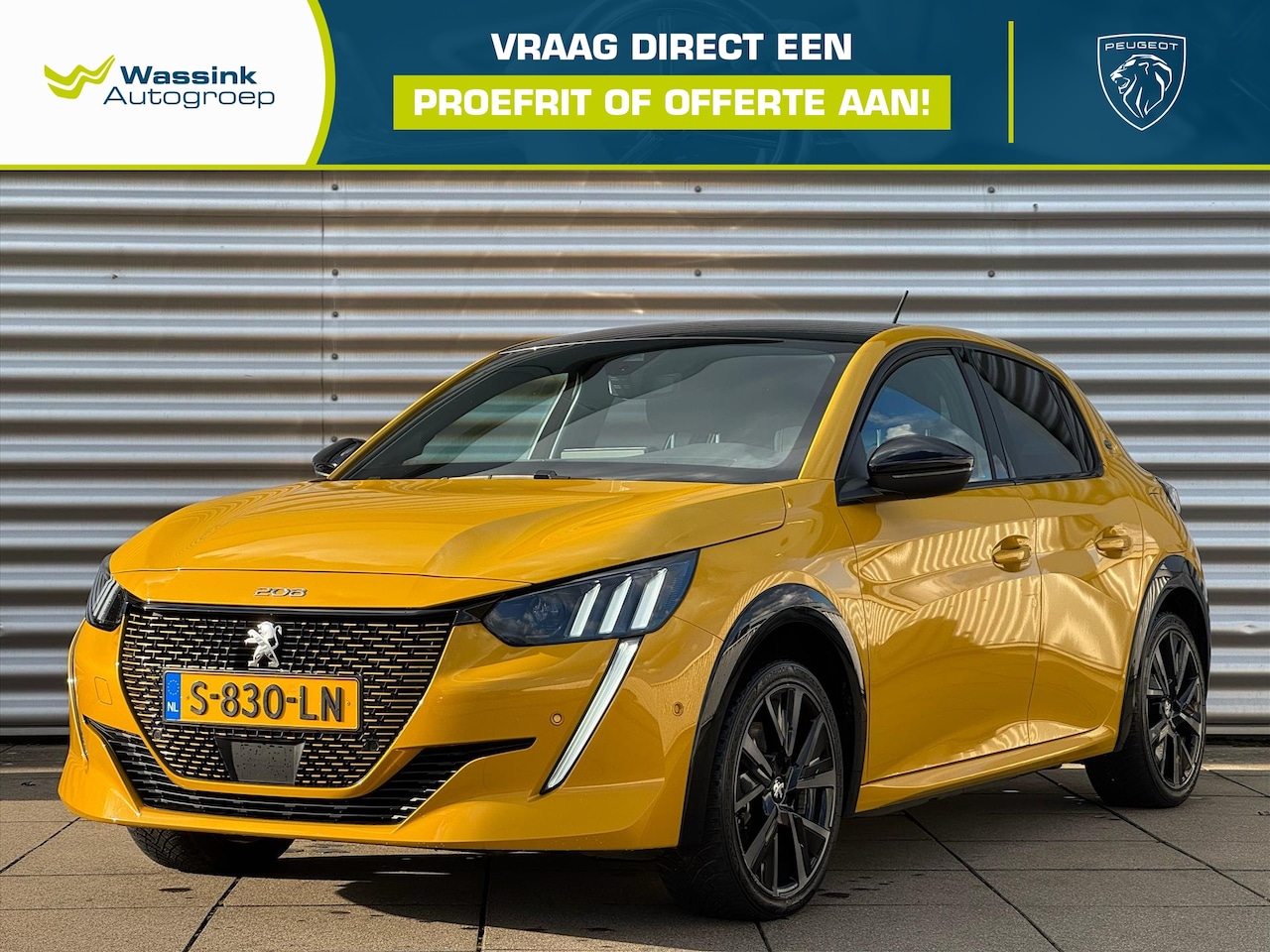 Peugeot e-208 - EV 50kWh 136pk GT Navigatie | LED | 17 inch Lichtmetalen velgen | Camera - AutoWereld.nl