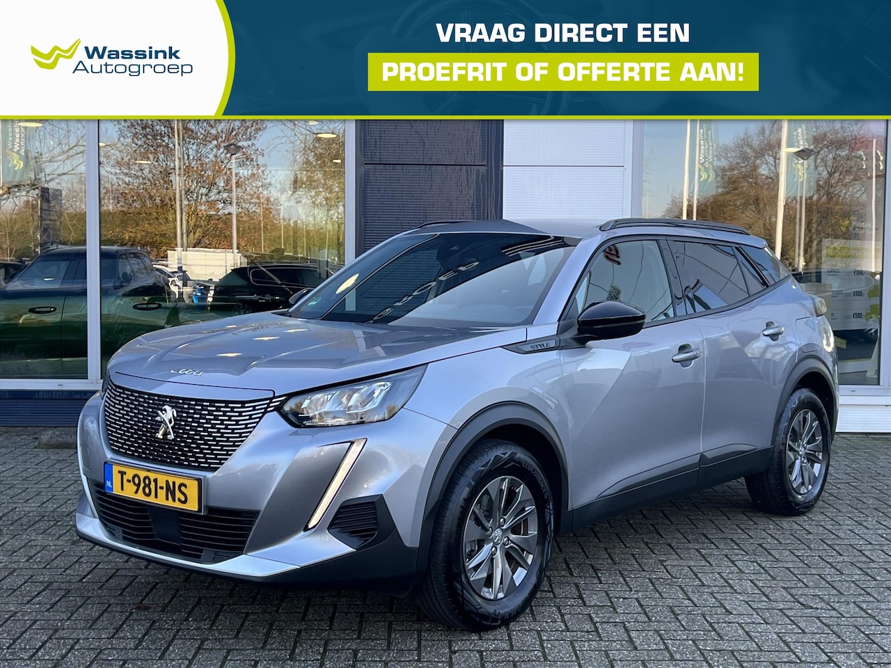 Peugeot e-2008 - EV 50kWh 136pk Style | Airconditioning | Parkeer camera | Parkeersensoren | Apple CarPlay - AutoWereld.nl