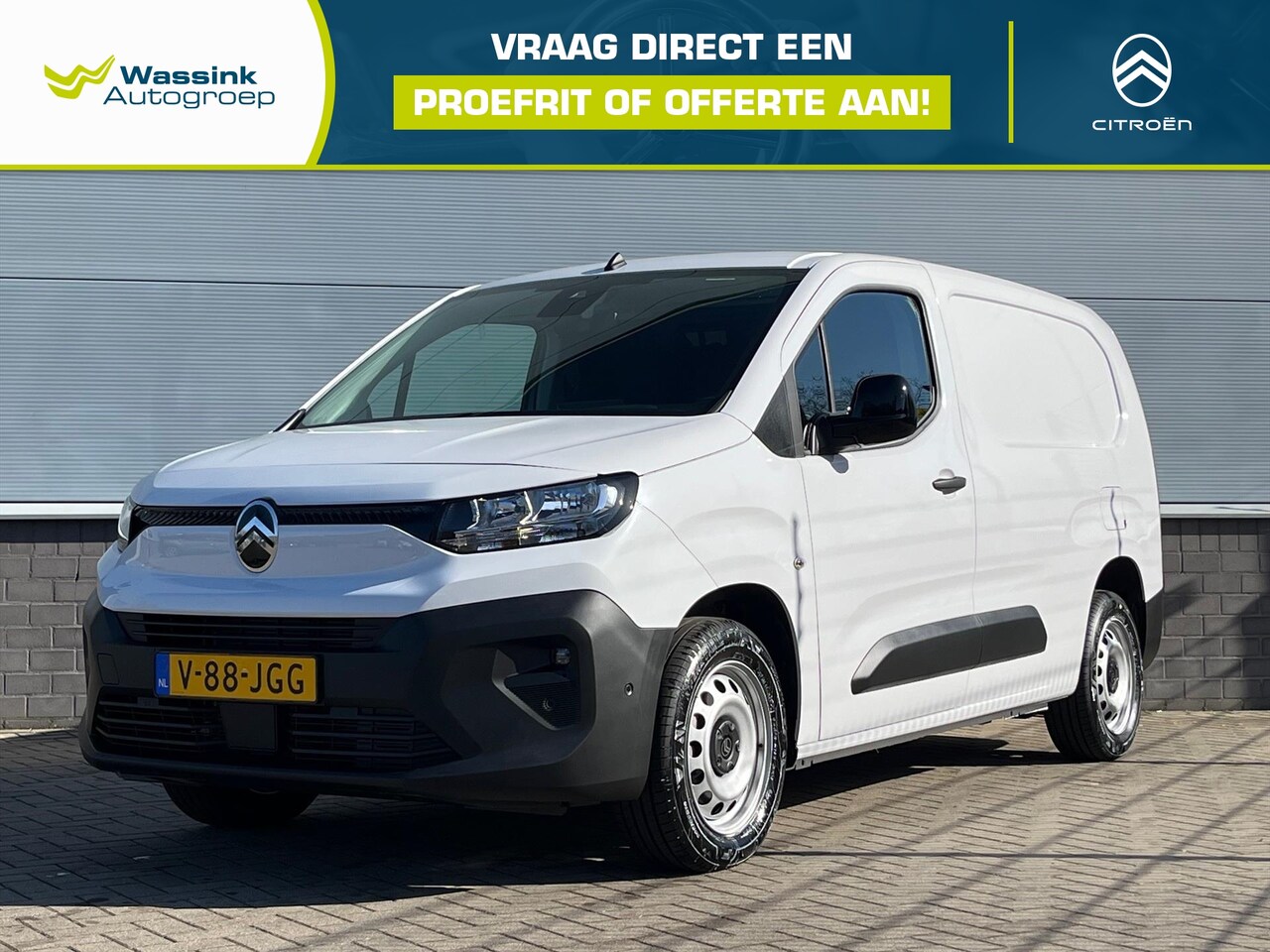 Citroën Berlingo - Van GB 1.5 BlueHDi 100pk L2 | Trekhaakvoorbereiding | Reservewiel | Cruise Control | Betim - AutoWereld.nl