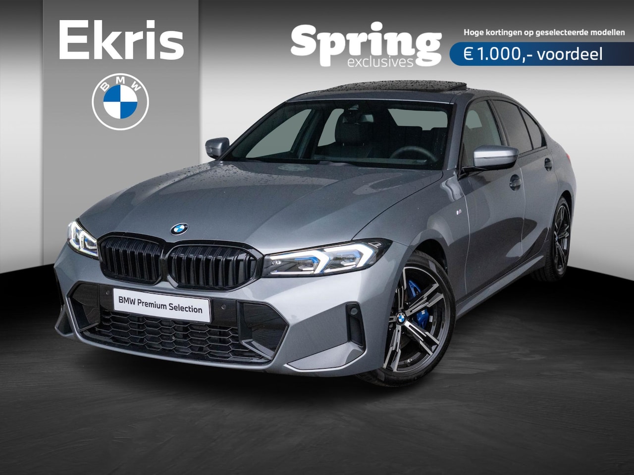 BMW 3-serie - 320i Sedan M Sportpakket / Adaptive LED / Stoelverwarming / Glazen panoramadak | Easter - AutoWereld.nl