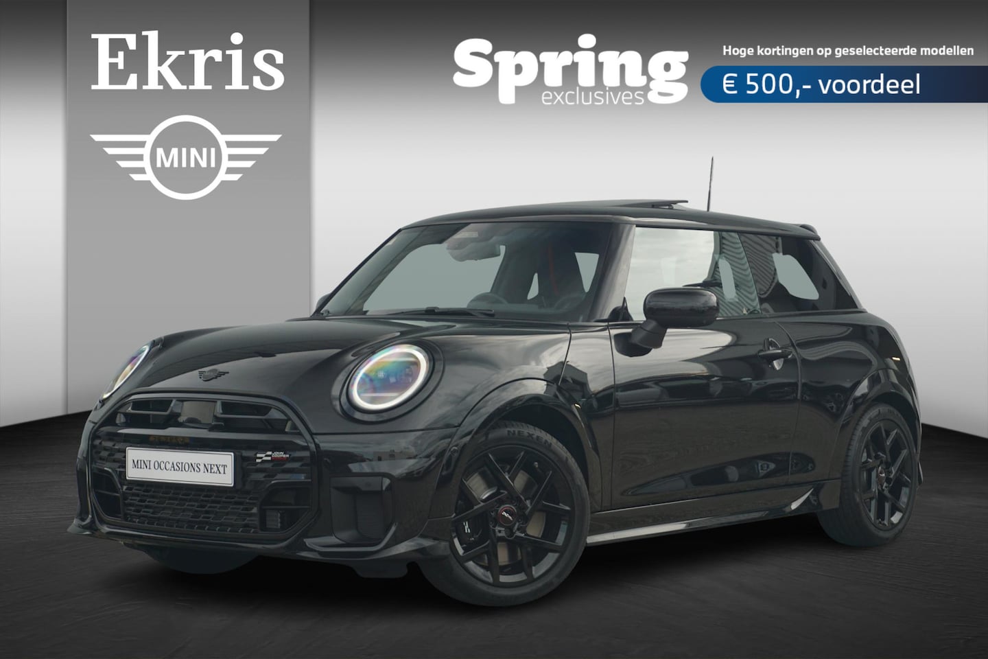 MINI Cooper - 3-Deurs C John Cooper Works / Pakket XL / Pano / Harman Kardon / Head-Up Display / Stuurve - AutoWereld.nl