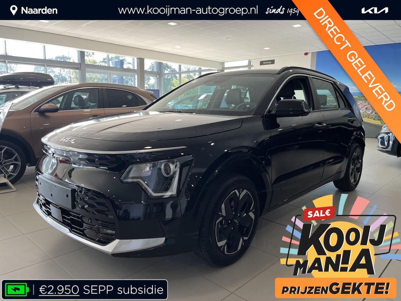 Kia Niro EV - Edition 64.8 kWh | Adaptive Cruise Control | Apple carplay/Android auto | Achteruitrijcame - AutoWereld.nl
