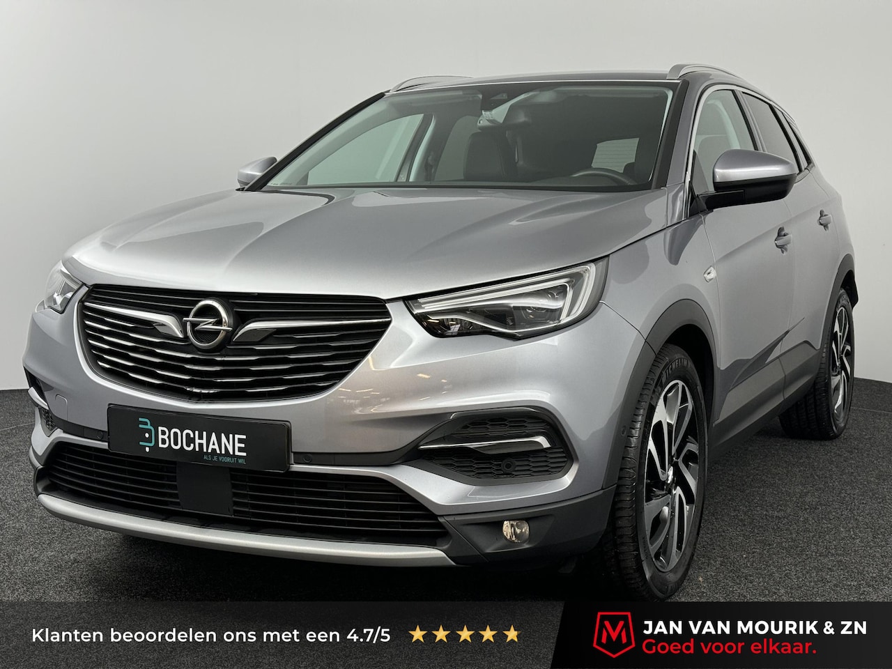 Opel Grandland X - 1.6 Turbo Innovation | Leder pakket | Trekhaak | Stoelverwarming | LED koplampen | - AutoWereld.nl