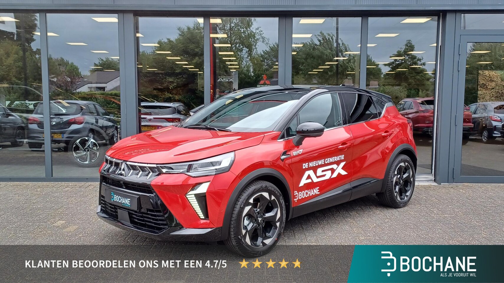 Mitsubishi ASX - 1.6 HEV AT Instyle | Nieuw model | Schuifdak | Lederen interieur | Google Navigatie | Appl - AutoWereld.nl