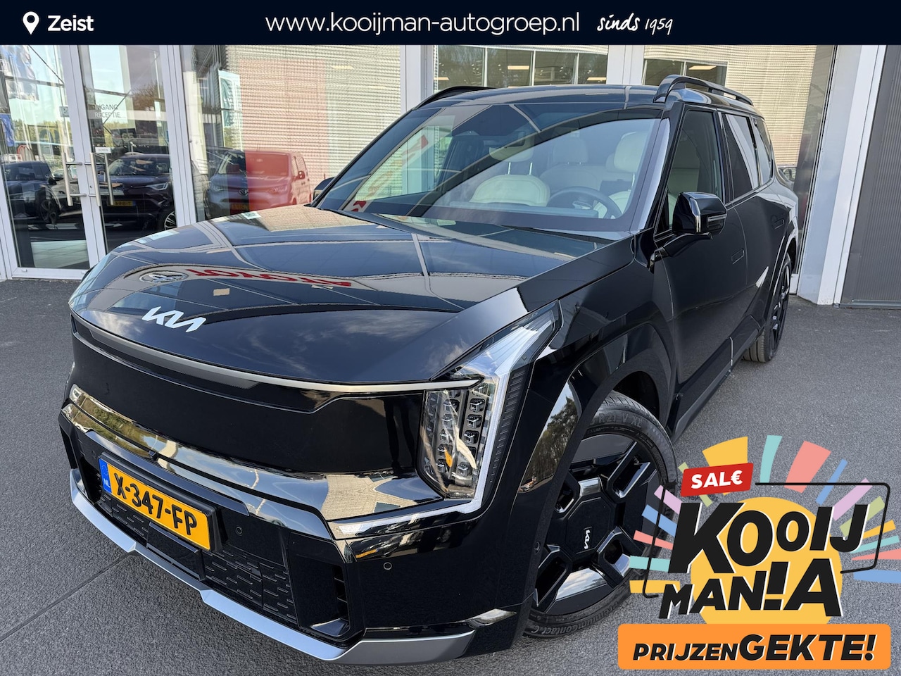 Kia EV9 - Launch Edition GT-Line AWD 99.8 kWh 384 pk 360 Graden camera | 7 persoons | 2500 kg trekge - AutoWereld.nl