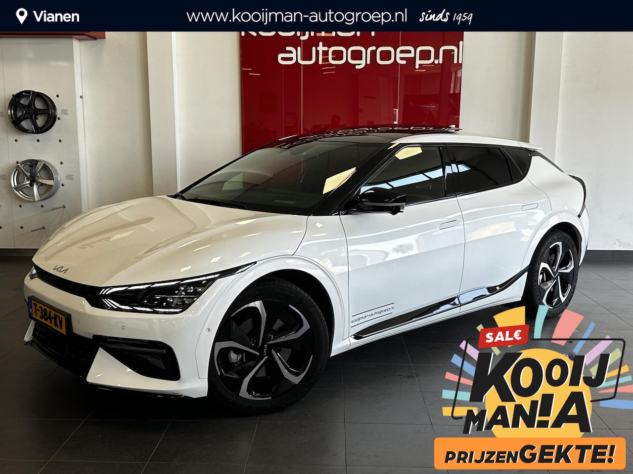 Kia EV6 - GT-Line 77.4 kWh Tot 528KM bereik, BOMVOL opties - AutoWereld.nl