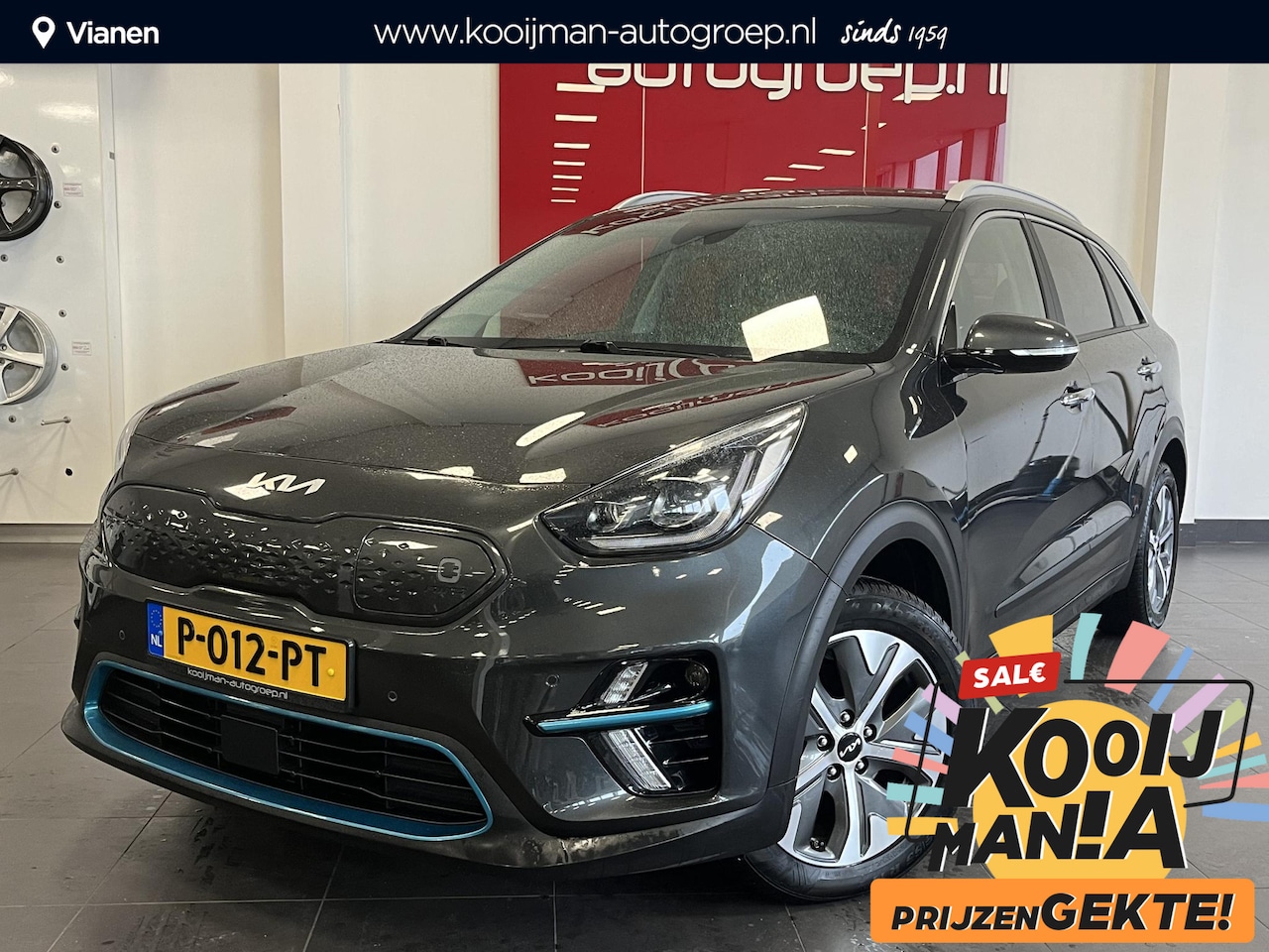 Kia e-Niro - DynamicPlusLine 64kWh DynamicPlusLine 64 kWh ,Schuif-/kanteldak ,Adaptive cruise control ,Stoel/Stuurverwarming - AutoWereld.nl