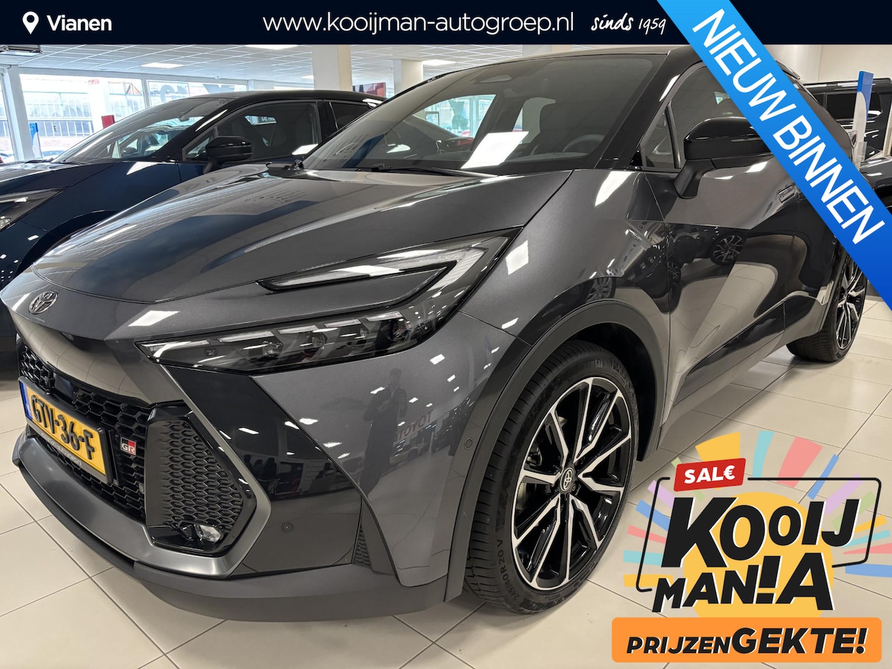 Toyota C-HR - 2.0 Hybrid 200 GR SPORT Première Edition Ex demo, Zeer Luxe, Slechts 6.479km!! - AutoWereld.nl