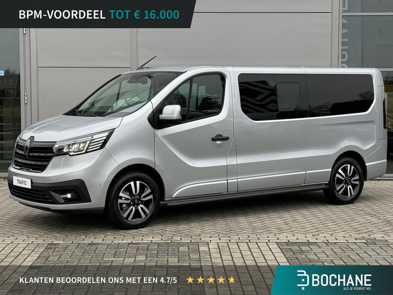 Renault Trafic - 2.0 dCi 170 EDC T29 L2H1 DC Anniversary AUTOMAAT | RIJKLAAR PRIJS | BPM VOORDEEL | MEERDER - AutoWereld.nl