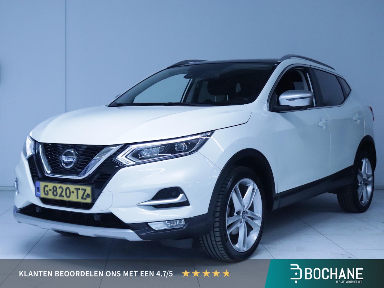Nissan Qashqai - 1.3 DIG-T N-Motion Clima/Navi/Panoramadak - AutoWereld.nl