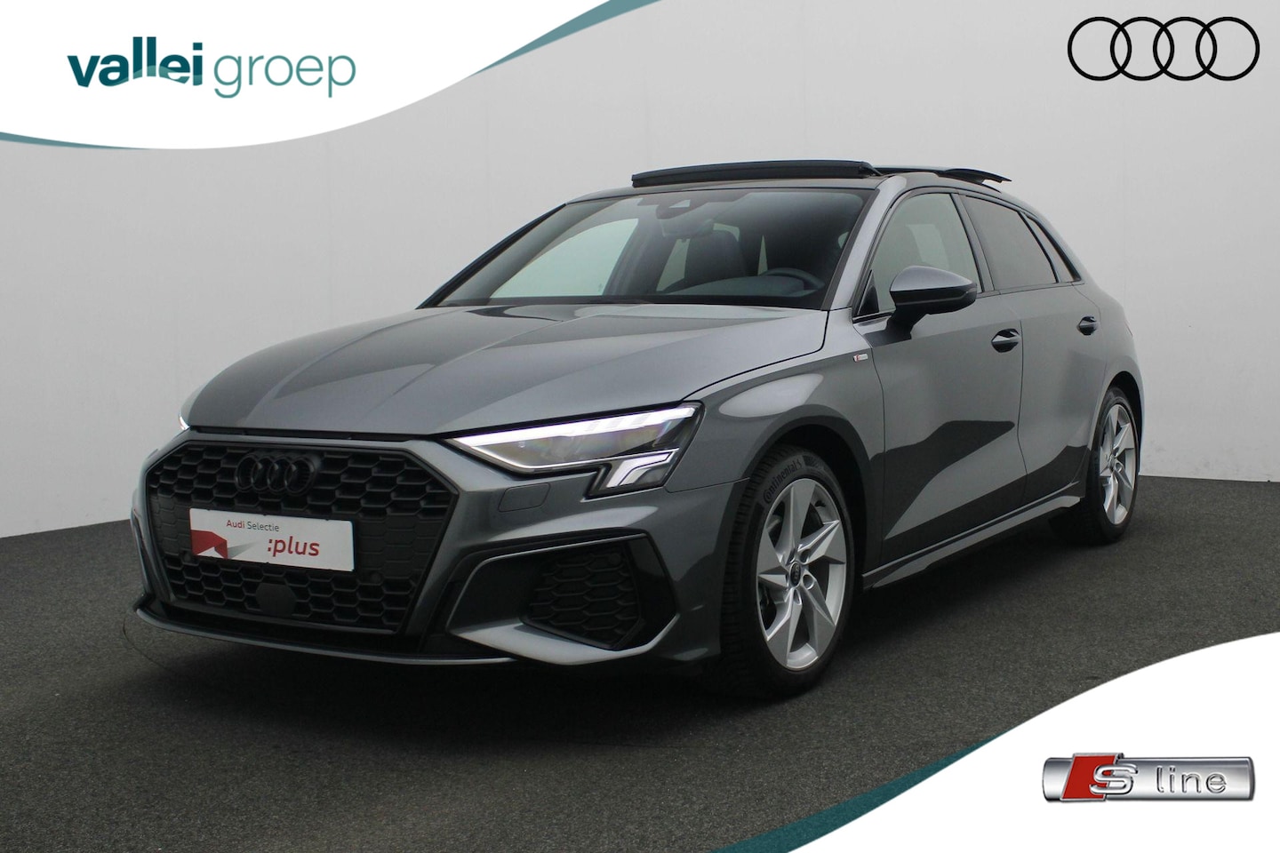 Audi A3 Sportback - 35 TFSI 150 pk S-tronic S edition / S-Line | Panoramadak | Navigatie | Stoelverwarming | P - AutoWereld.nl