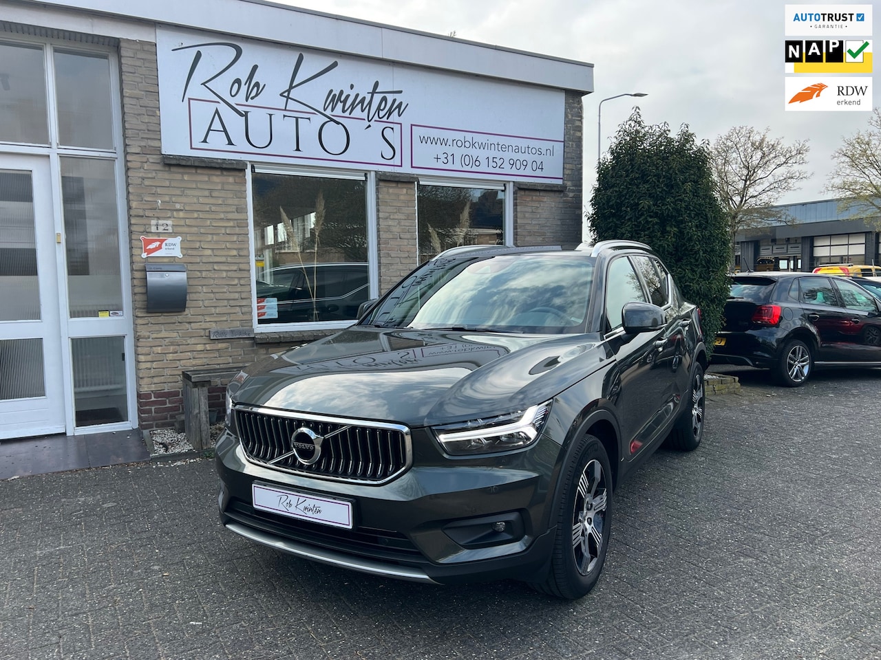 Volvo XC40 - 1.5 T3 Inscription Leder interieur - AutoWereld.nl