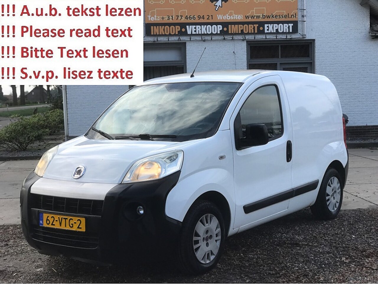 Fiat Fiorino - 1.3 MJ SX Euro 4 Schuifdeur - AutoWereld.nl