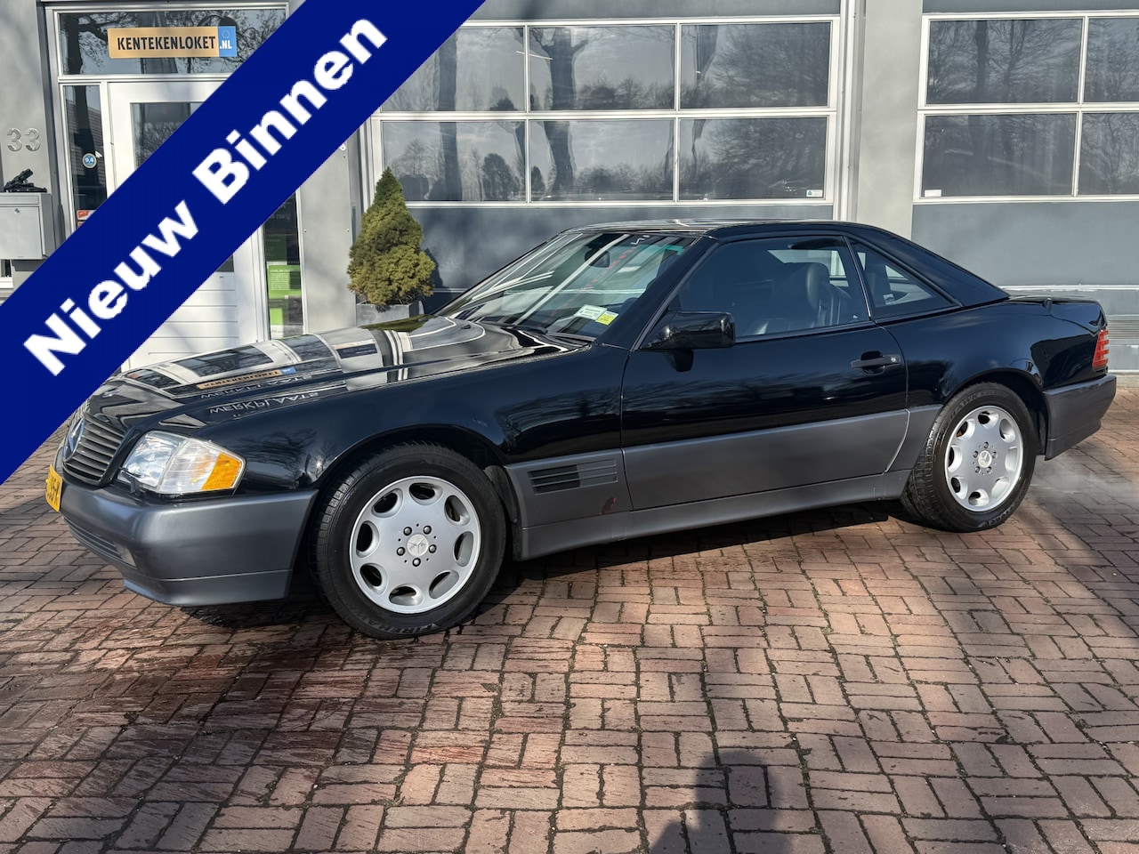 Mercedes-Benz SL-klasse Cabrio - 500 5.0i V8 Automaat 320PK+ Kanon R129 Hardtop apk 03-2027 - AutoWereld.nl