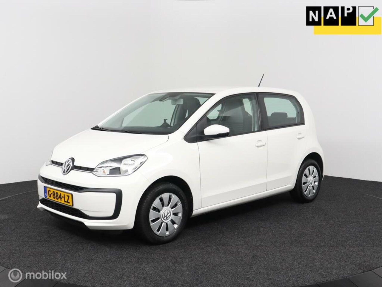 Volkswagen Up! - 5-Deurs | Airco | Elektr.pakket | Regen/licht sensor | NL Auto | DEALER-STAAT Volkswagen U - AutoWereld.nl