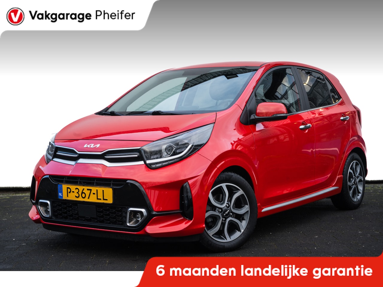Kia Picanto - 1.0 DPi GT-Line Leer/ Navigatie/ Camera/ Carplay/ Cruise control/ Lmv/ Dab - AutoWereld.nl