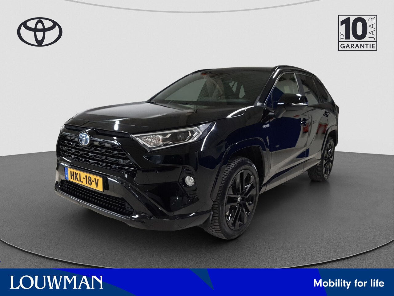 Toyota RAV4 - 2.5 Hybrid AWD Black Edition | Apple CarPlay | Leder | Camera | - AutoWereld.nl