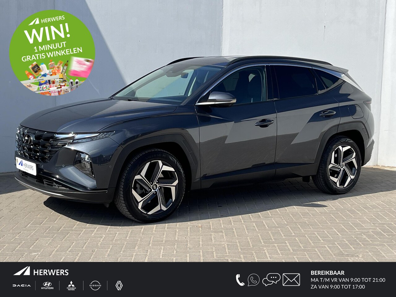 Hyundai Tucson - 1.6 T-GDI PHEV Premium 4WD Automaat / 100% Dealer onderhouden / Trekgewicht 1.350 kg / Ele - AutoWereld.nl