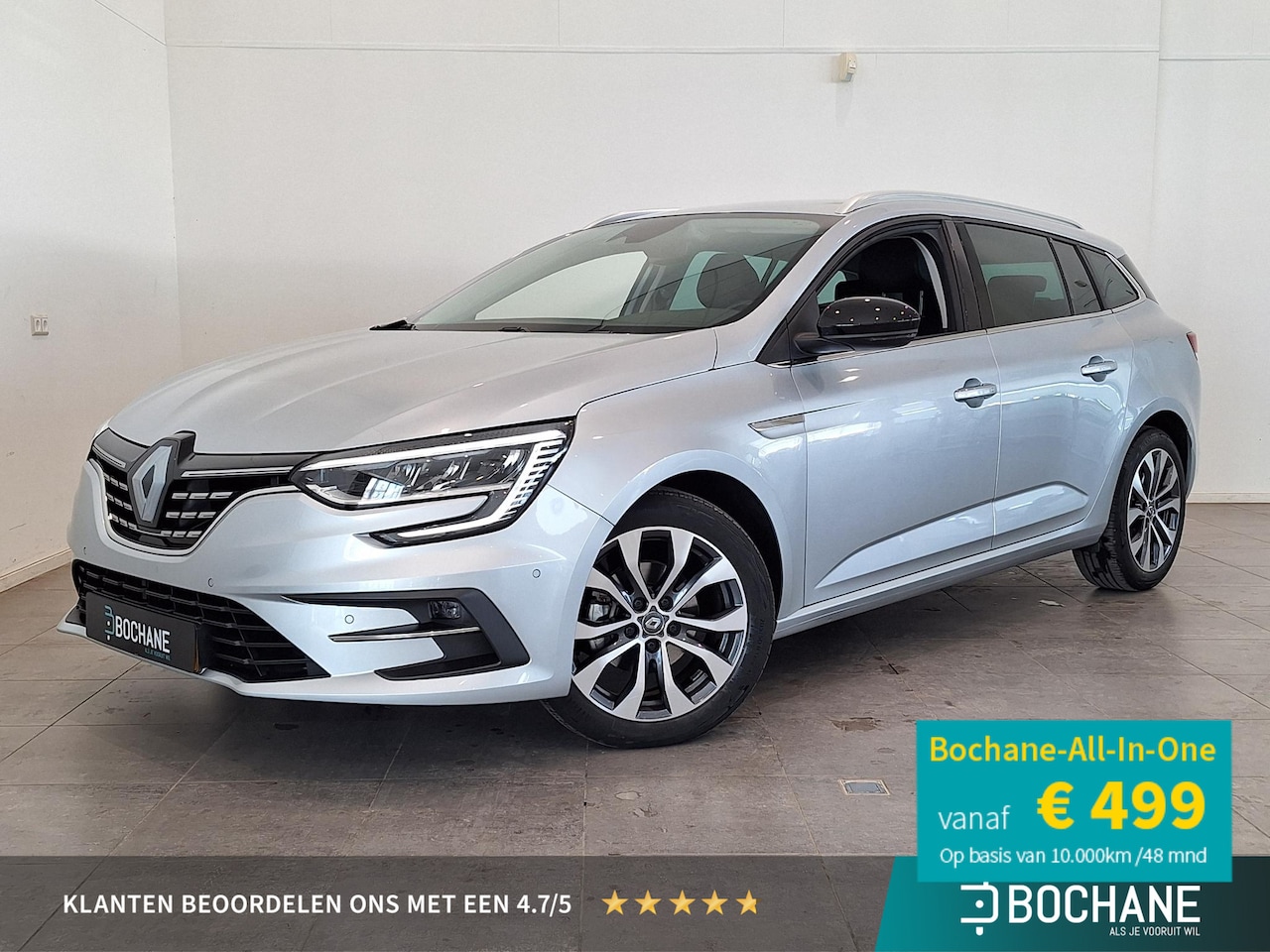 Renault Mégane Estate - 1.3 TCe 140 EDC Techno | BOSE | Stoel- en stuurverwarming | Blind Spot Warning | Apple Car - AutoWereld.nl
