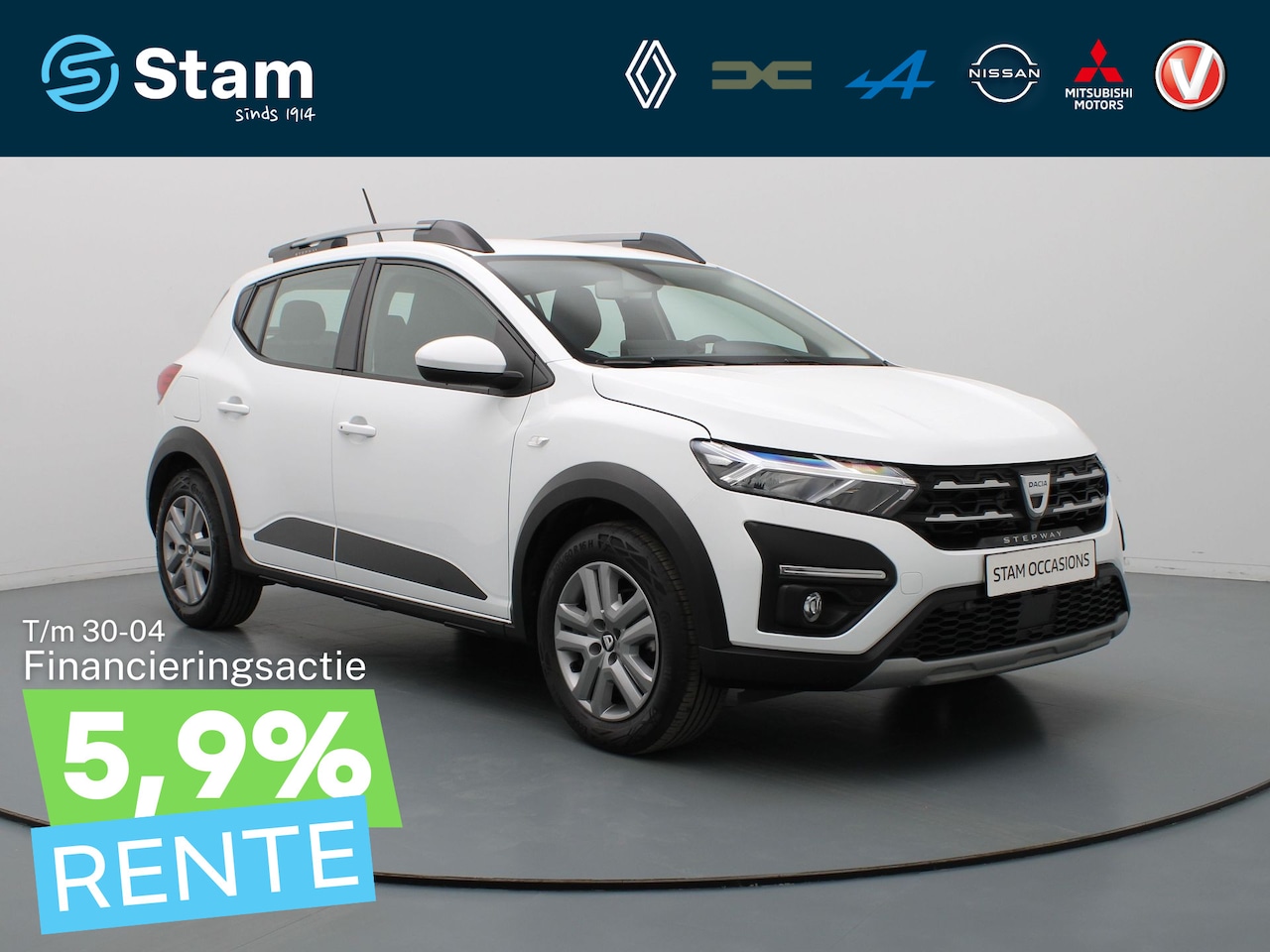 Dacia Sandero Stepway - TCe 100 Bi-Fuel Comfort Airco | Camera | Cruise | Navi | Parkeersens. v+a - AutoWereld.nl