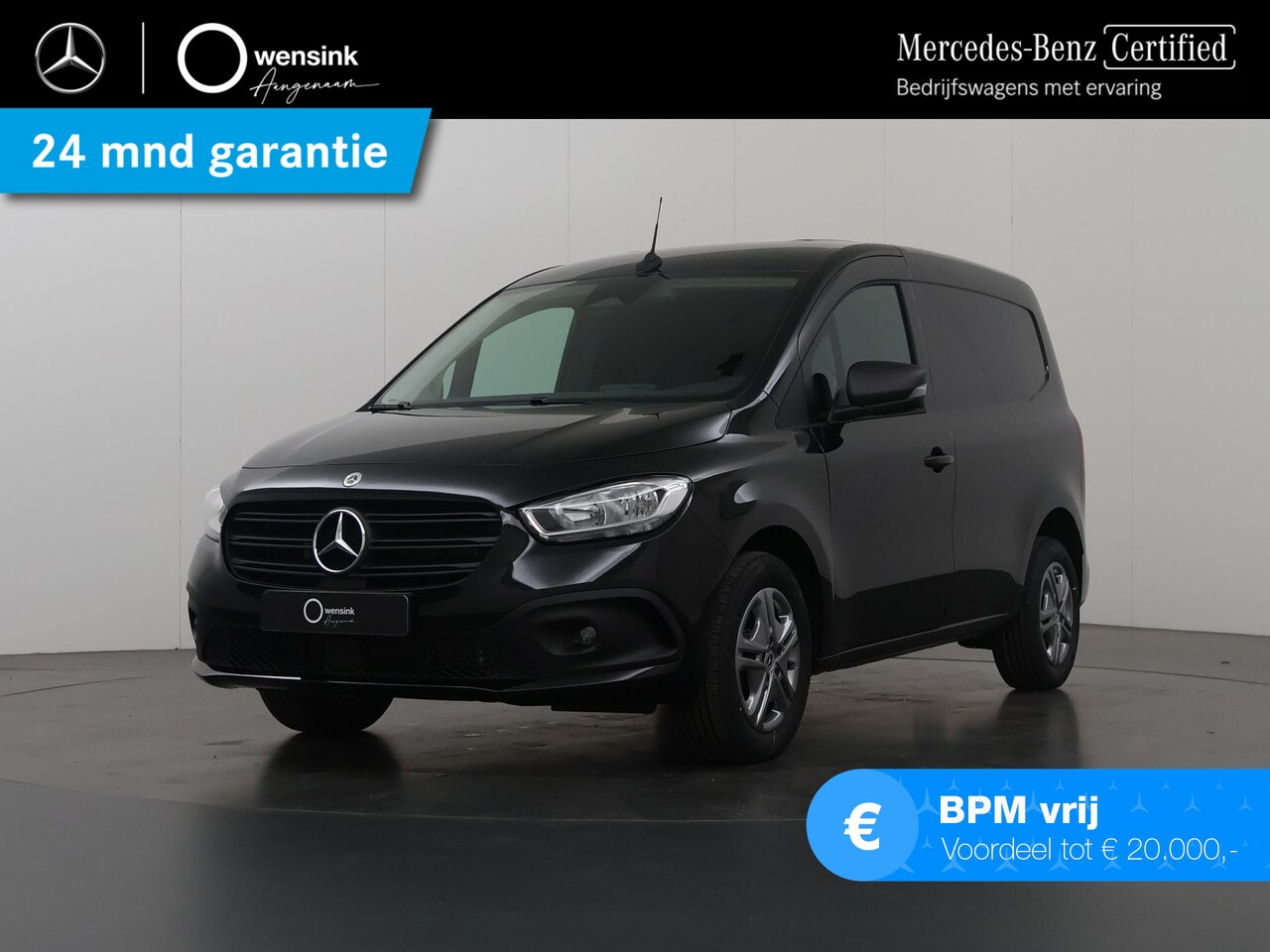 Mercedes-Benz Citan - 108 CDI L1 Pro | BPM VRIJ | Trekhaak | Achteruitrijcamera | Cruise Control | Airco | All S - AutoWereld.nl