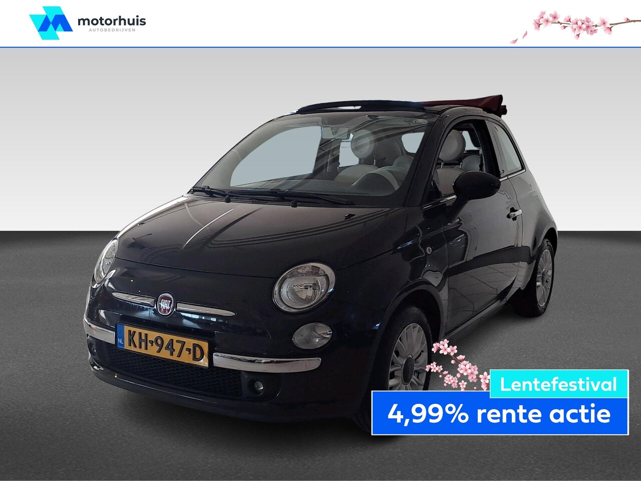 Fiat 500 C - 1.2 Lounge Cabrio - AutoWereld.nl