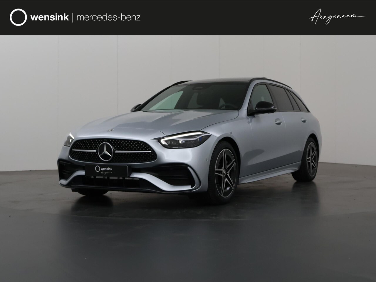 Mercedes-Benz C-klasse Estate - 180 Business Solution AMG Panoramadak | Night pakket | Memory stoelen | Keyless Go - AutoWereld.nl
