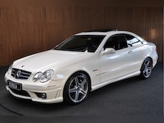 Mercedes-Benz CLK-klasse Coupé - AMG 63 Navi Leder Massage Open dak PTS Stoelverwarming LM velgen Elektr. verstelbare voors
