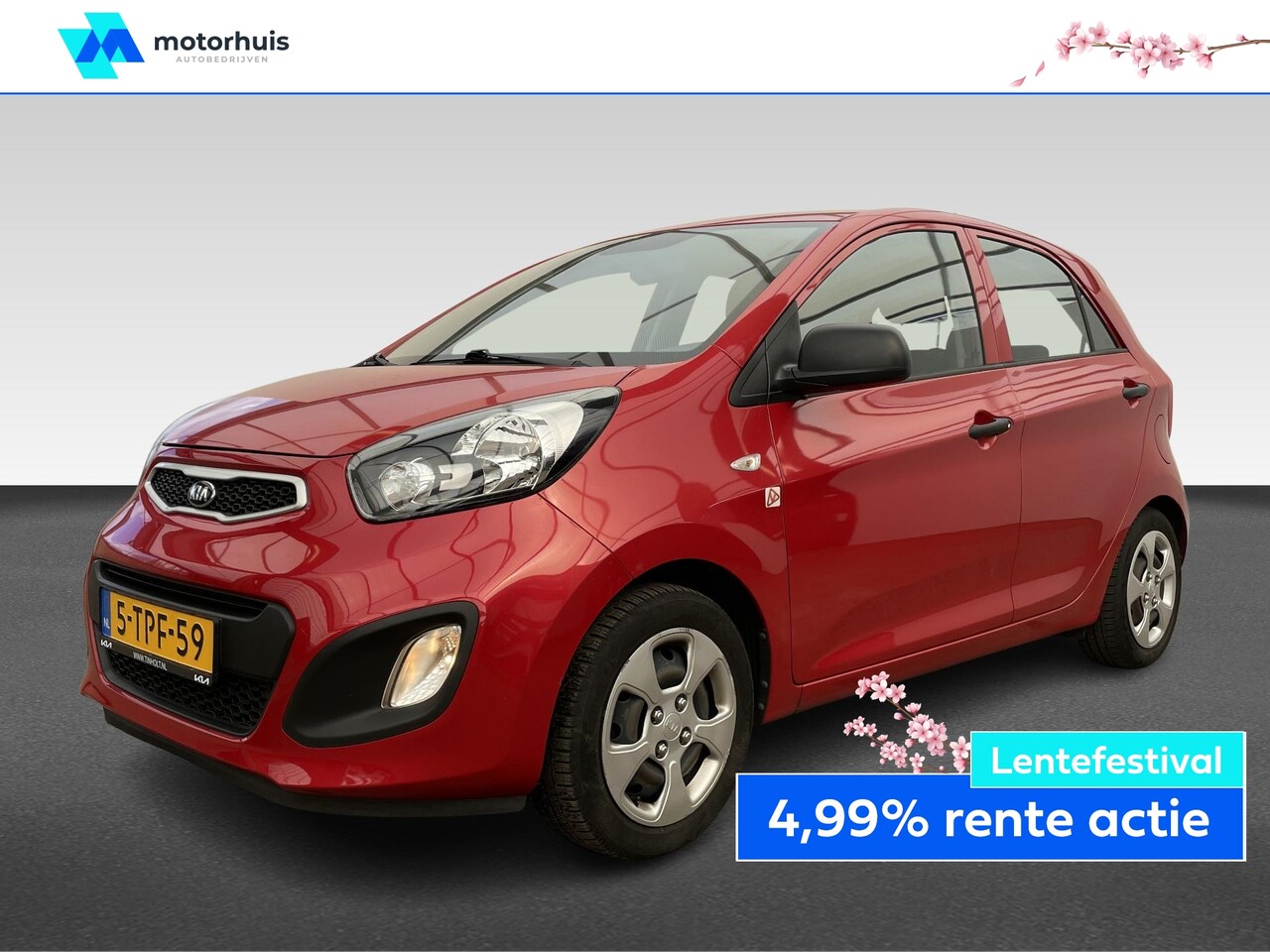 Kia Picanto - 1.0 CVVT ComfortLine 1.0 CVVT 5-DRS ComfortLine - AutoWereld.nl