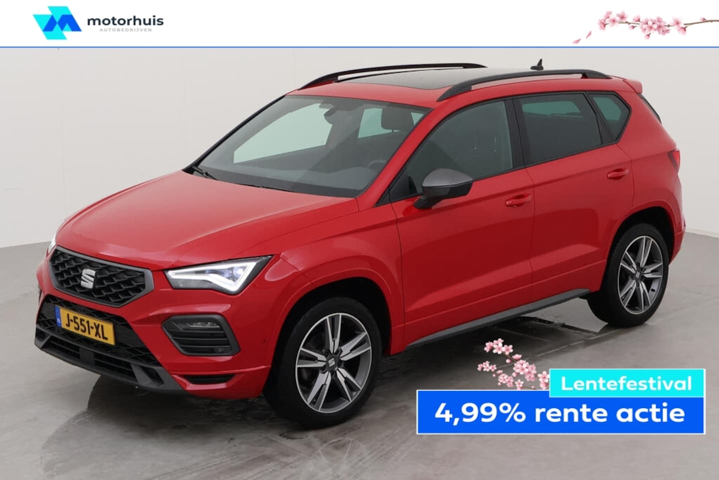 Seat Ateca - 1.5 EcoTSI 150PK DSG FR BUSINESS INTENS PANO VIRTUAL FULL LED CAMERA NAVI NAP - AutoWereld.nl
