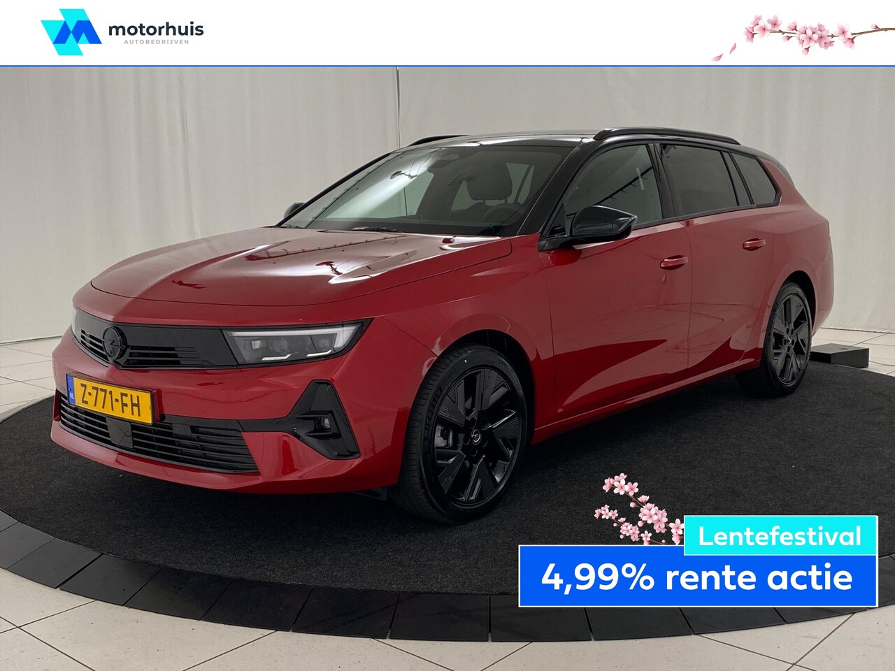 Opel Astra Sports Tourer - 54kw 156pk Automaat GS / Navi / HUD / Camera - AutoWereld.nl