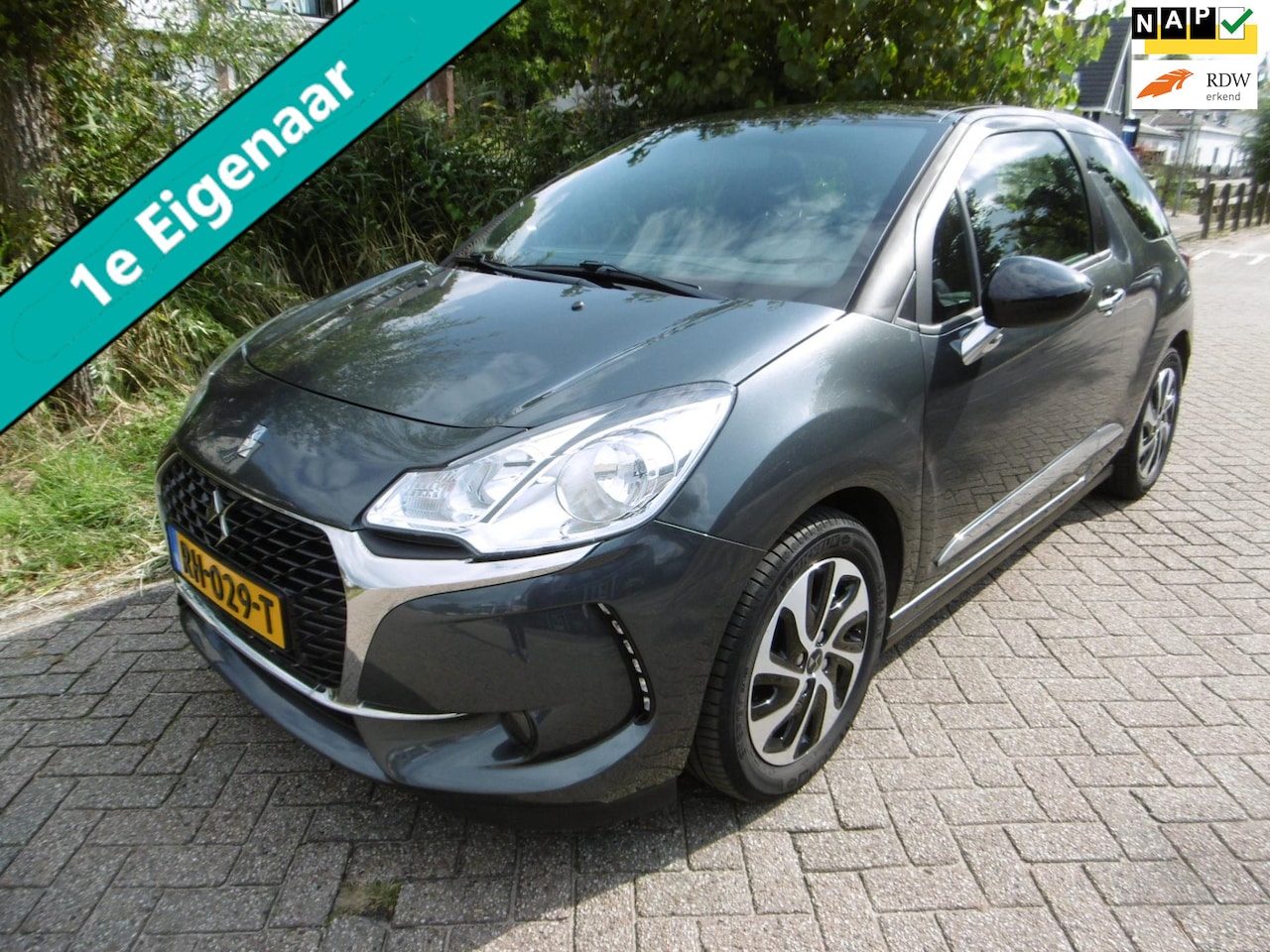 DS 3 - 1.2 PureTech Chic 1e eig. 107.000km NAP Trekhaak Airco Cruise Historie - AutoWereld.nl