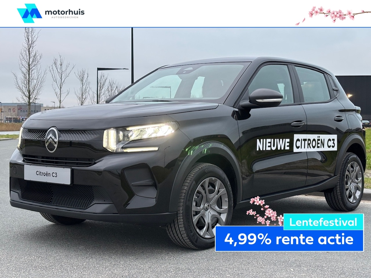 Citroën C3 - New | YOU | 100 PK | LED | AIRCO | SENSOREN | - AutoWereld.nl