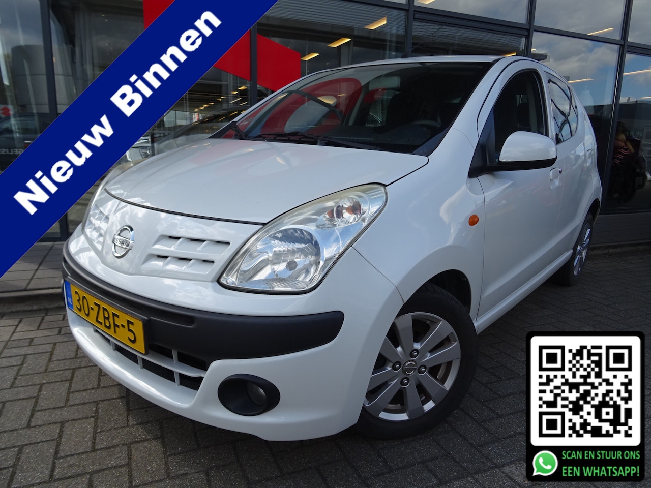 Nissan Pixo - 1.0 Look | AIRCO | LICHTMETALEN WIELEN | - AutoWereld.nl