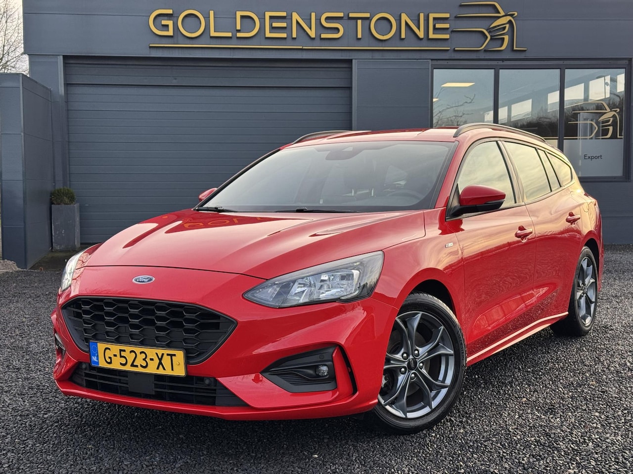 Ford Focus Wagon - 1.0 EcoBoost ST Line Business 1e Eigenaar,Navi,Clima,Cruise,PDC V+A,125pk,6 Bak,N.A.P,APK - AutoWereld.nl