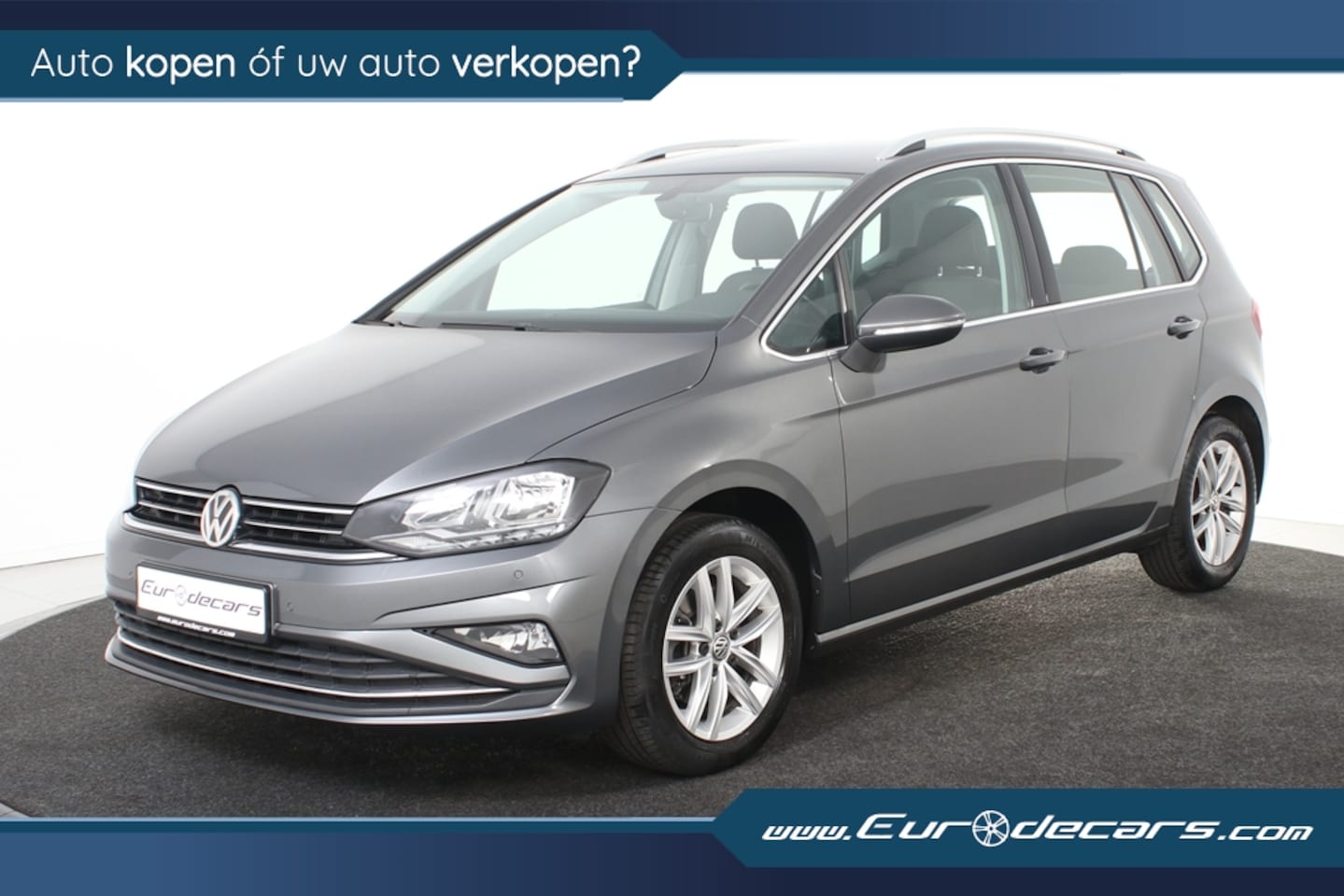Volkswagen Golf Sportsvan - 1.5 TSI ACT Highline *1ste Eigenaar*Leer*Navigatie* - AutoWereld.nl