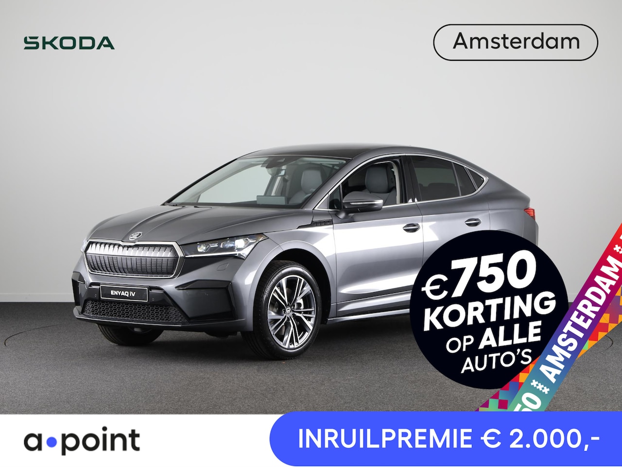 Skoda Enyaq Coupé iV - 85 Business Edition 286 pk | 20 inch lichtmetalen velgen - AutoWereld.nl