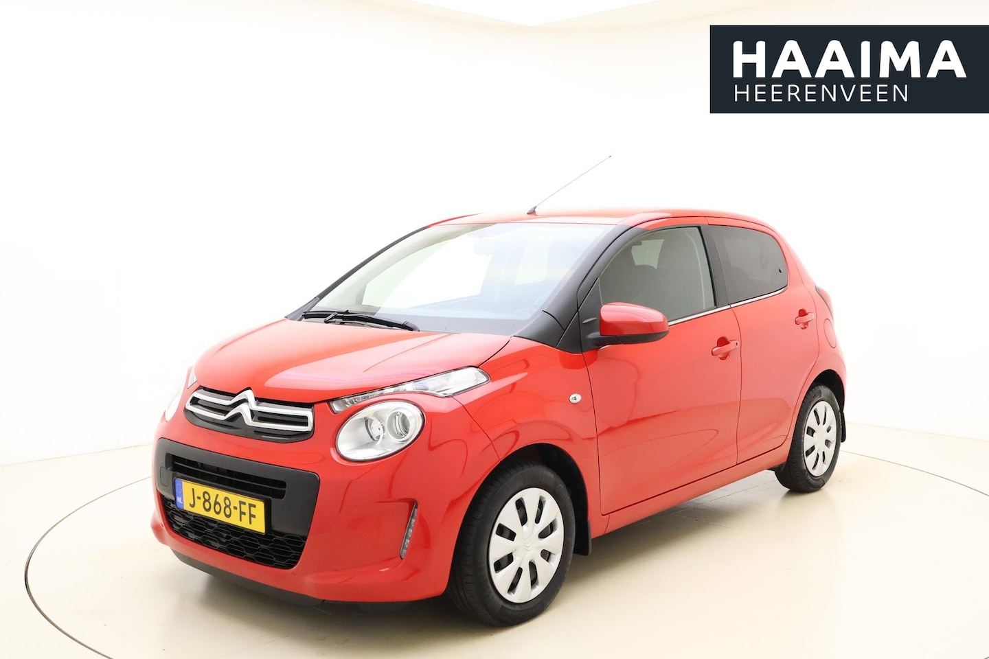 Citroën C1 - 1.0 VTi Feel | Navigatie via App | Apple Carplay | Airco | Bluetooth | DAB | Getinte ramen - AutoWereld.nl