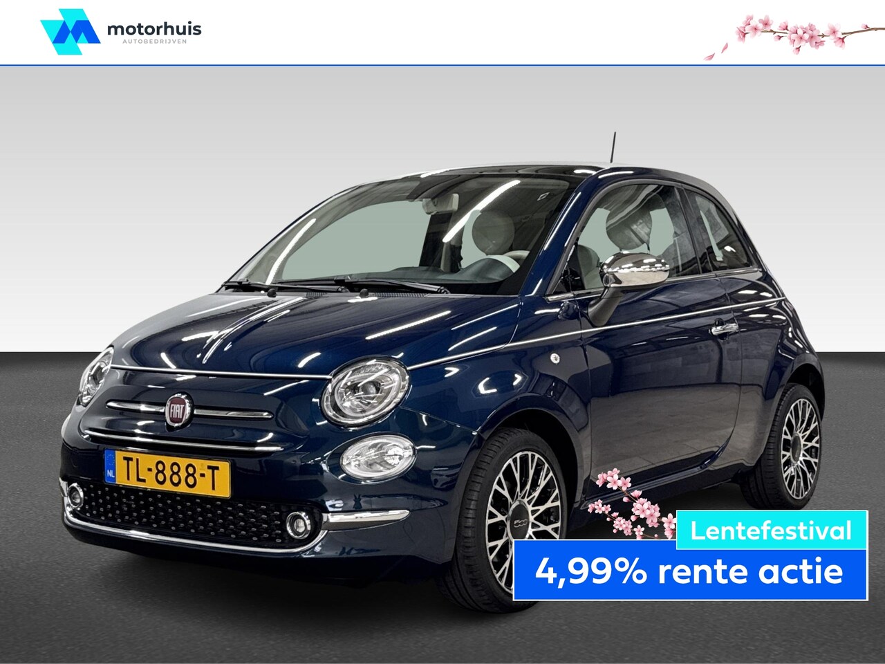 Fiat 500 - 0.9 TURBO 80PK COLLEZIONE NAVI CRUISE TEL 16INCH PDC NAP - AutoWereld.nl