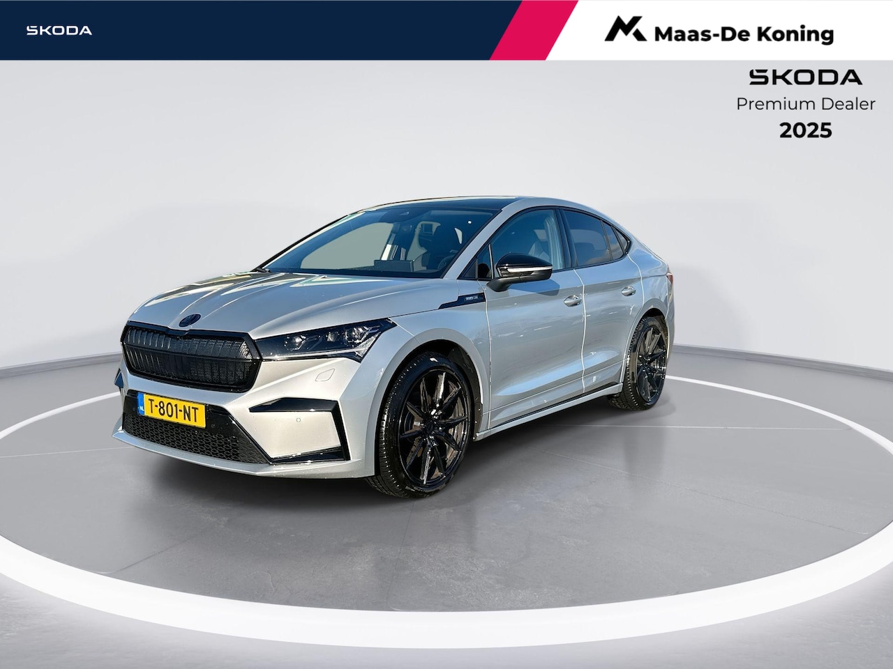 Skoda Enyaq Coupé iV - Sportline 60 Elektromotor 132 kW  /180 PK | 60kWh | 21 Inch velgen | Demo Deal!! - AutoWereld.nl