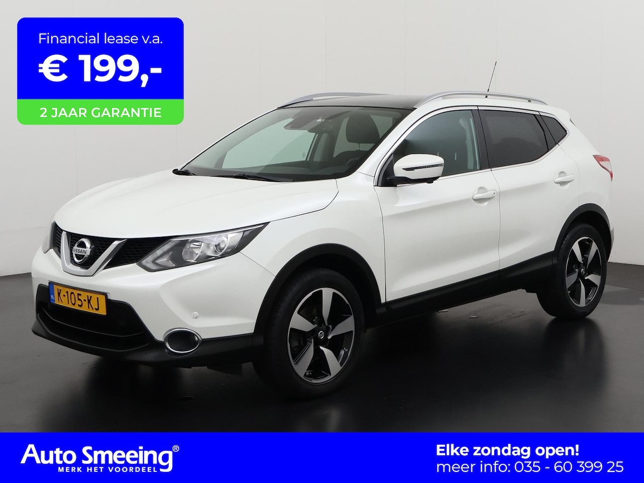 Nissan Qashqai - 1.2 N-Connecta | Trekhaak | Panoramadak | 360 Camera | Zondag Open! - AutoWereld.nl