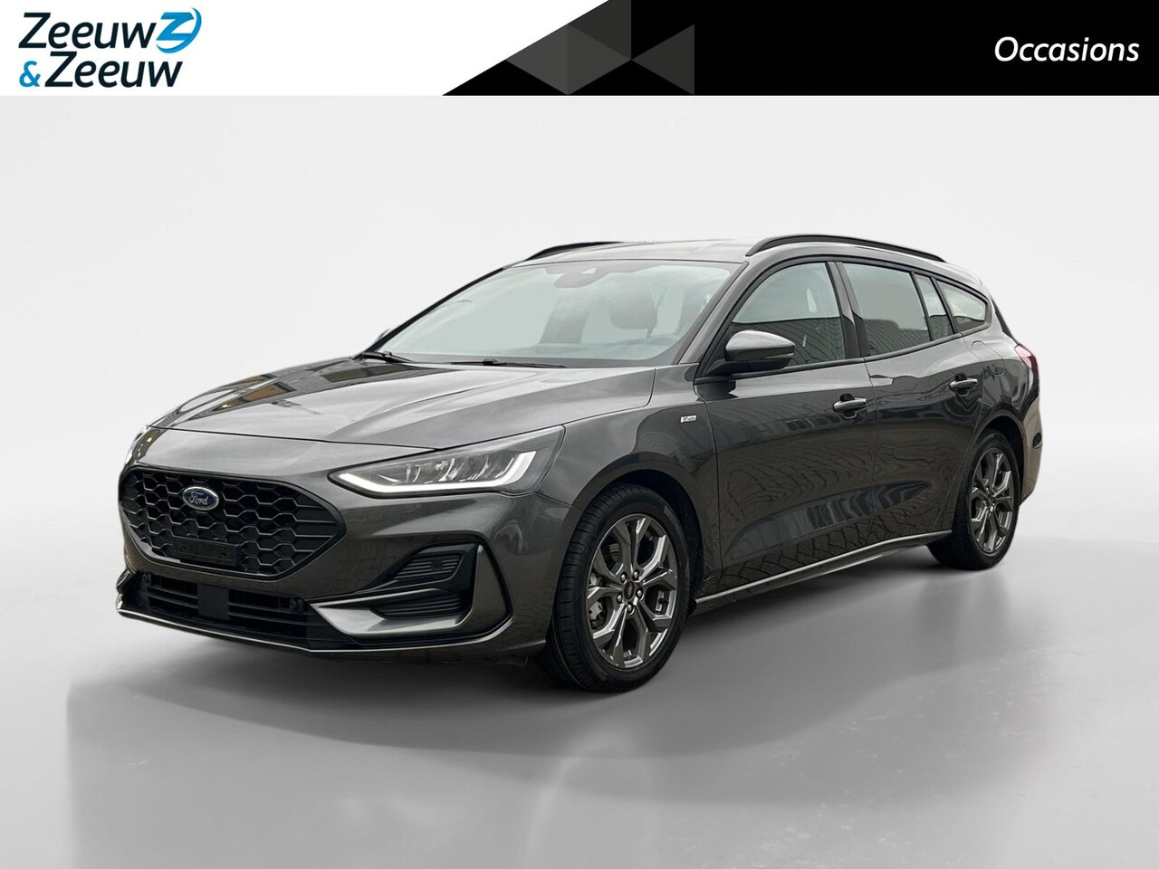 Ford Focus Wagon - 1.0 EcoBoost Hybrid ST-Line 125pk automaat | Achteruit rij camera | Parkeer sensoren | Nav - AutoWereld.nl