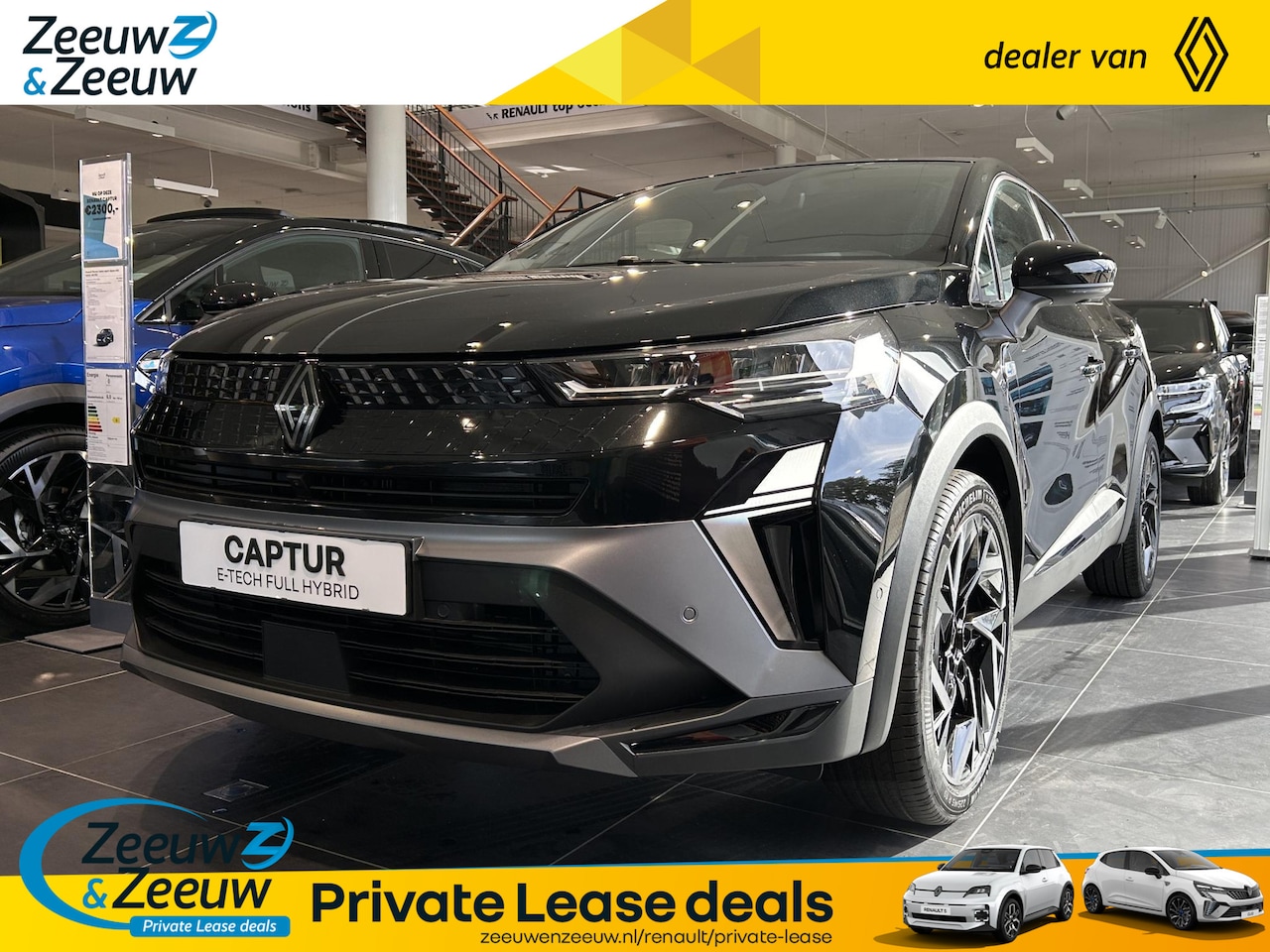 Renault Captur - Z&Z Renault Private Lease Actie v.a. € 499,- E-Tech Hybrid 145 esprit Alpine | Wij maken g - AutoWereld.nl