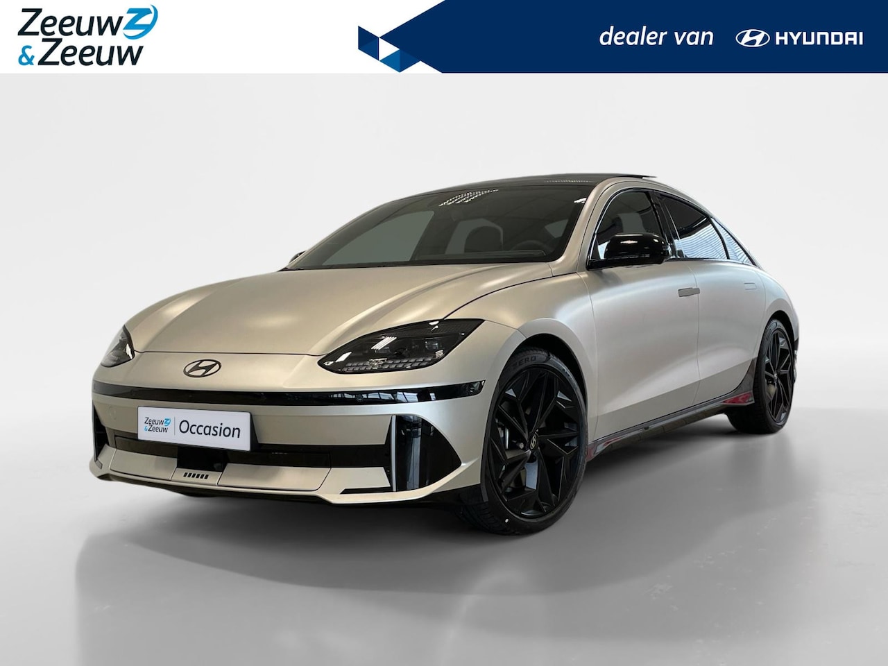 Hyundai IONIQ 6 - FIRST EDITION | 77 KWH | BOSE | PANODAK | GRAVITY GOLD | DIRECT LEVERBAAR | - AutoWereld.nl