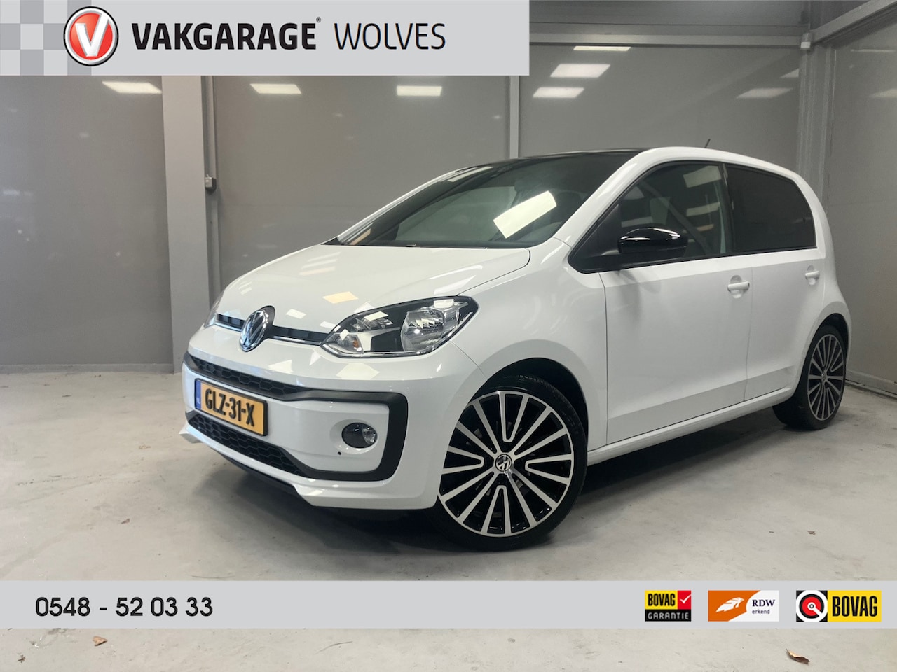 Volkswagen Up! - 1.0 BMT high up! 75PK !!| CLIMA | CRUISE | PARKPILOT | 17"LMV | - AutoWereld.nl