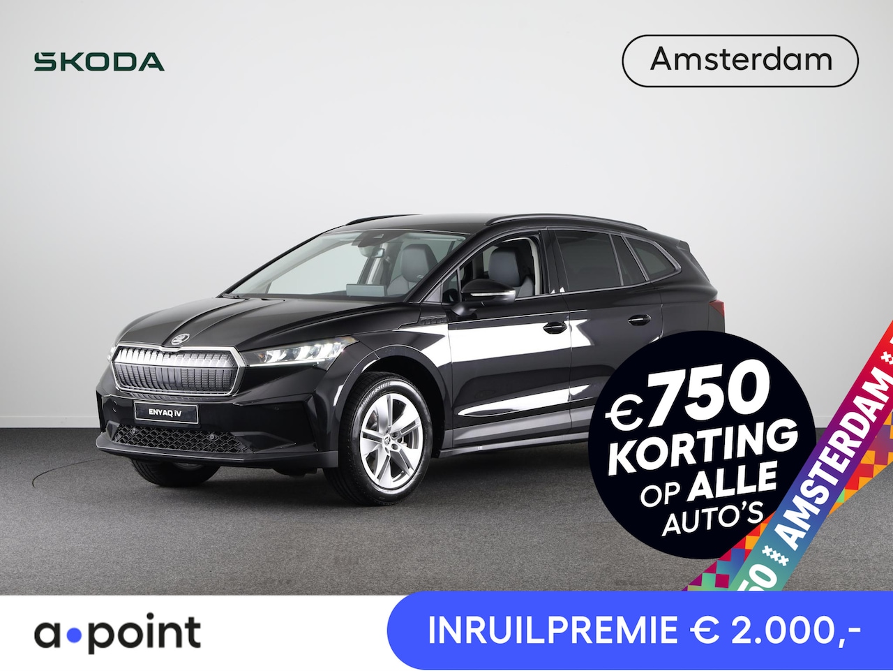 Skoda Enyaq iV - 50 Selection 170 pk | Business upgrade pakket - AutoWereld.nl