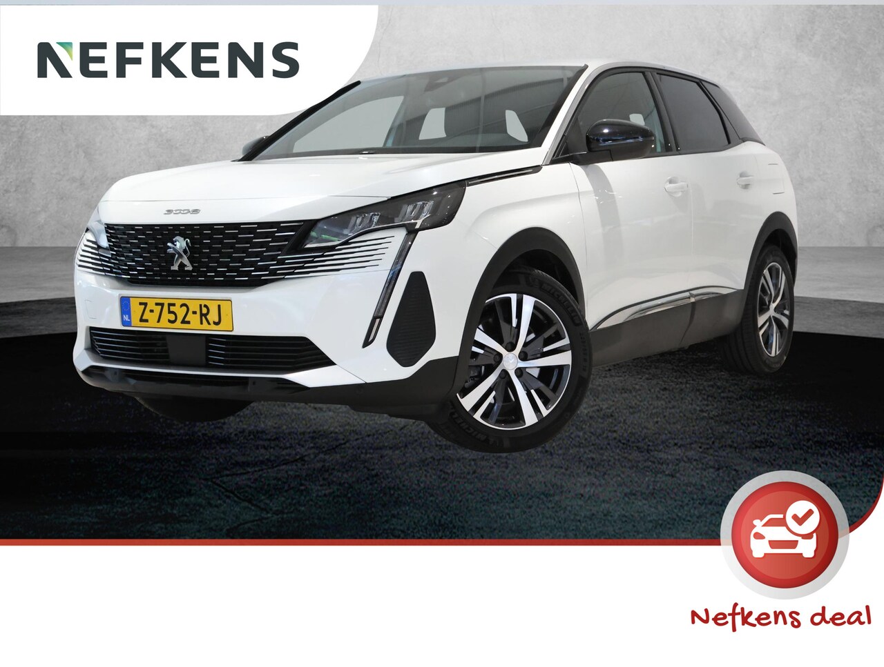 Peugeot 3008 - 1.6 HYbrid 180 Allure Pack Business Navigatie | Parkeerhulp voor en achter | Keyless Entry - AutoWereld.nl