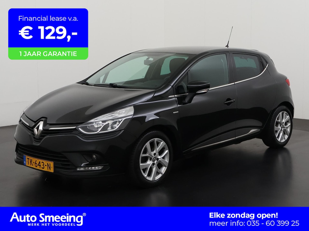 Renault Clio - 0.9 TCe Limited | Navigatie | Parkeersensor | Zondag Open! - AutoWereld.nl